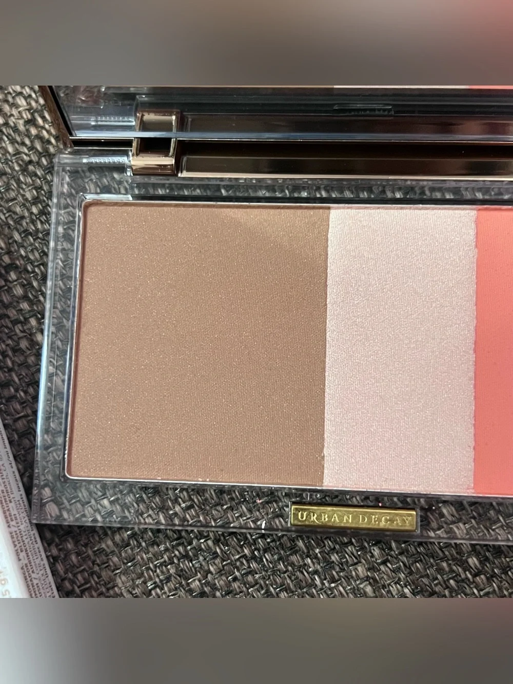 URBAN DECAY Stay Naked Threesome Blush Bronzer & Highlighter rise